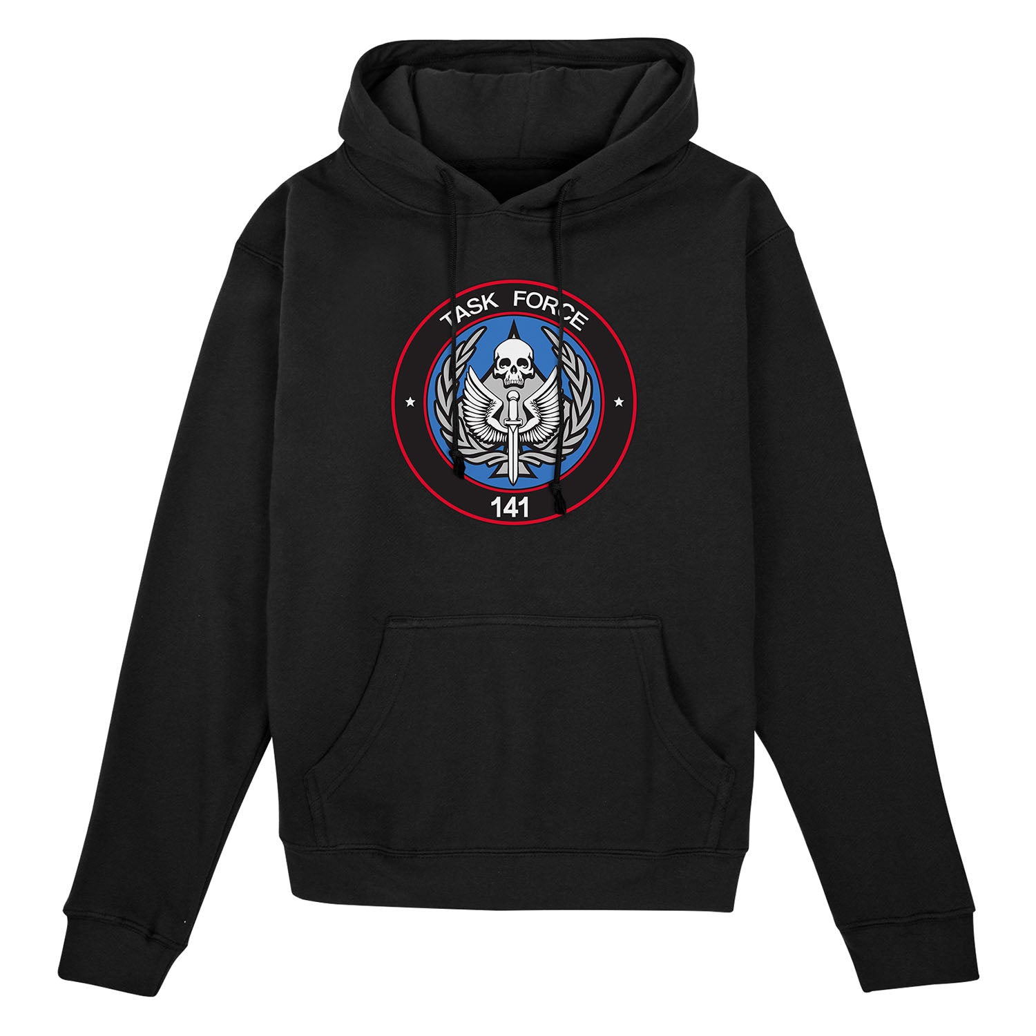 Call Of Duty Task Force 141 Logo Black Unisex Hoodie