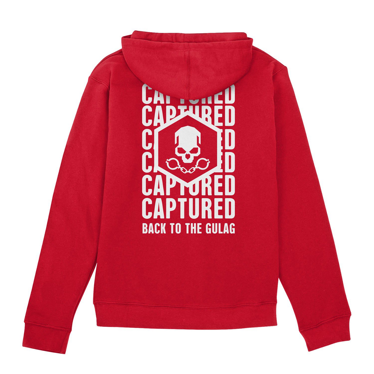 Call Of Duty: Warzone Captured Red Unisex Hoodie