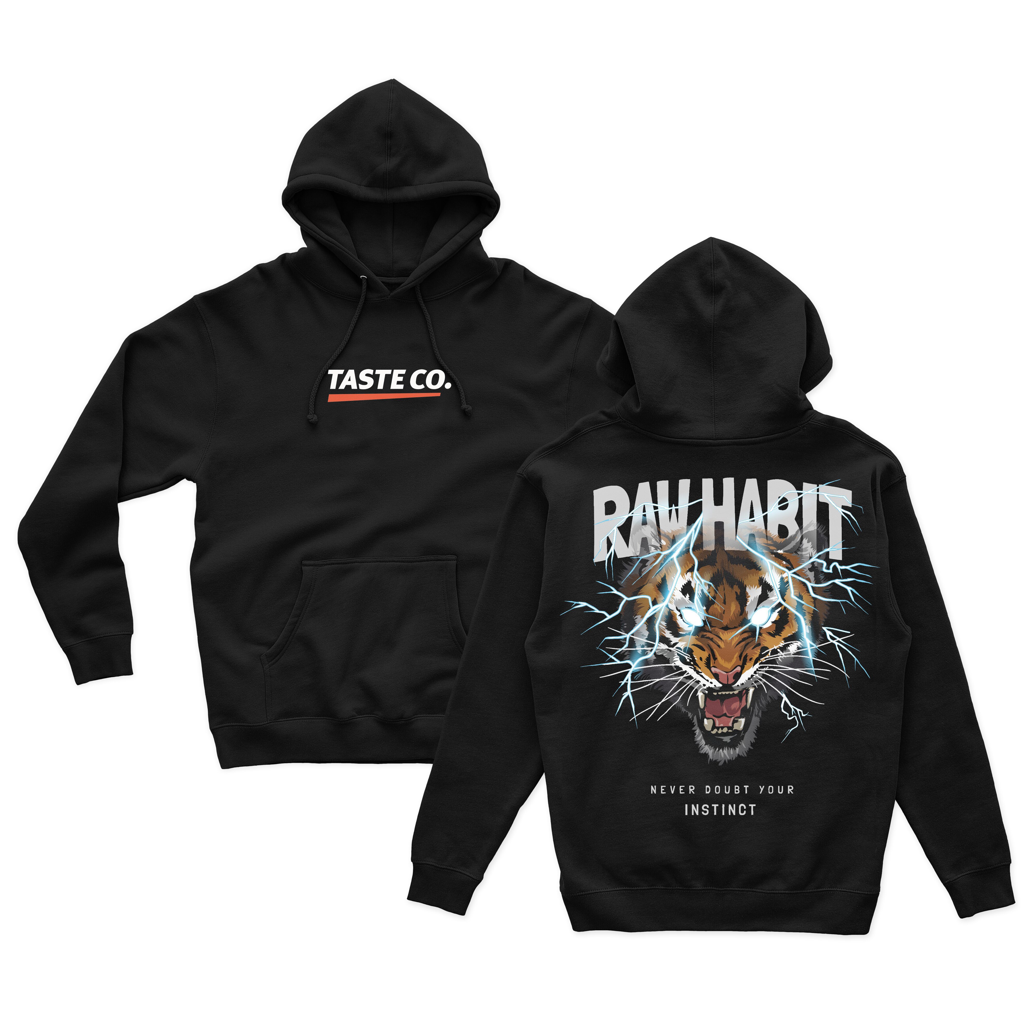 Raw Habit Unisex Hoodie