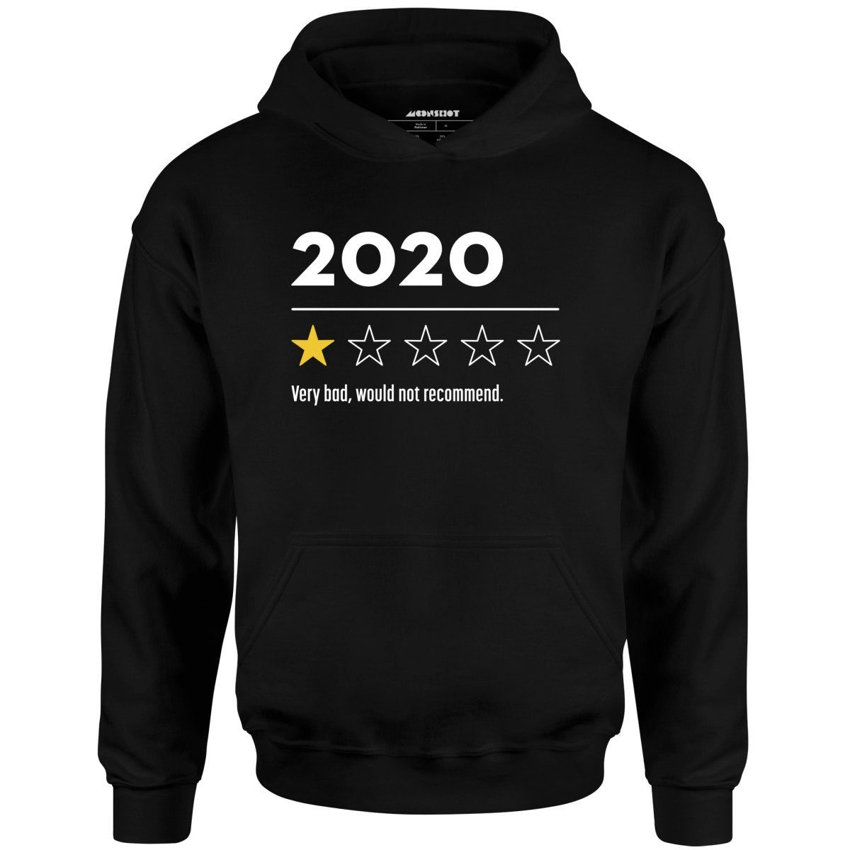 2020 Very Bad Would Not Recommend – Unisex Hoodie