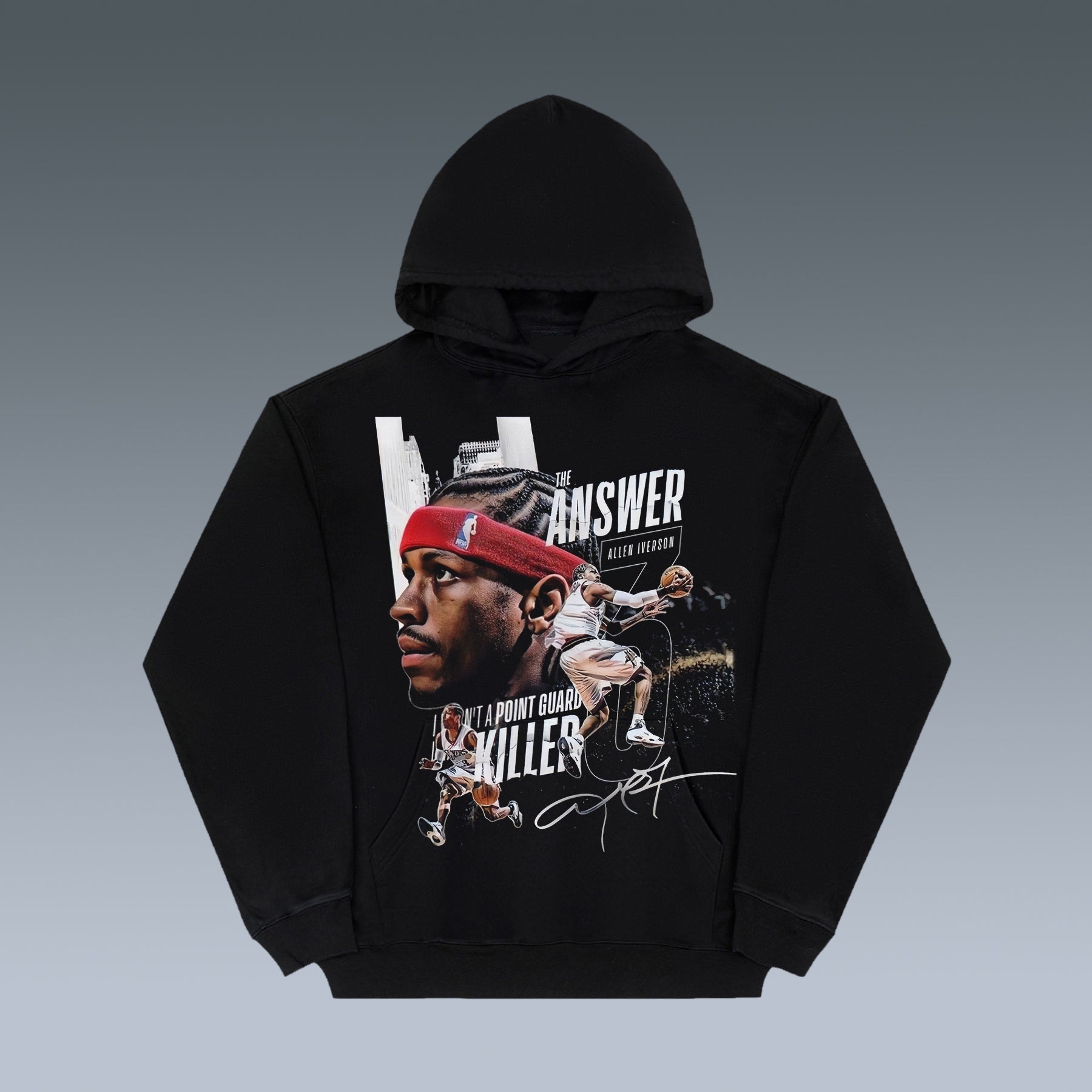 Allen Iverson& Ai& The Answer Unisex Hoodie