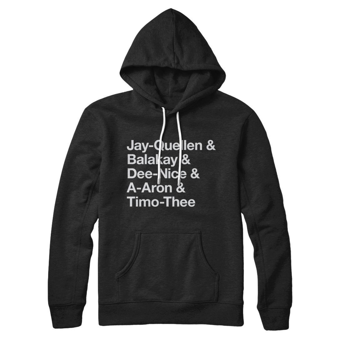 Substitute Teacher Names Hoodie