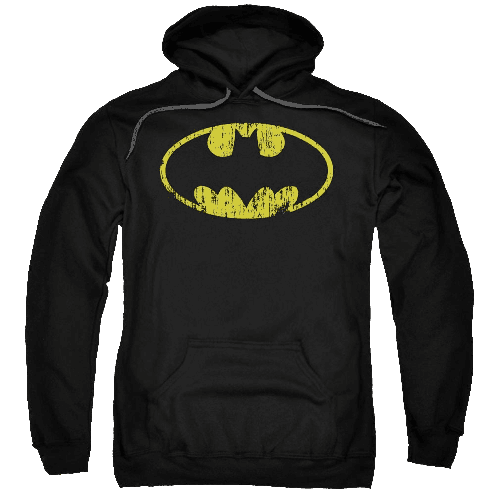 Batman Classic Logo Distressed – Pullover Hoodie