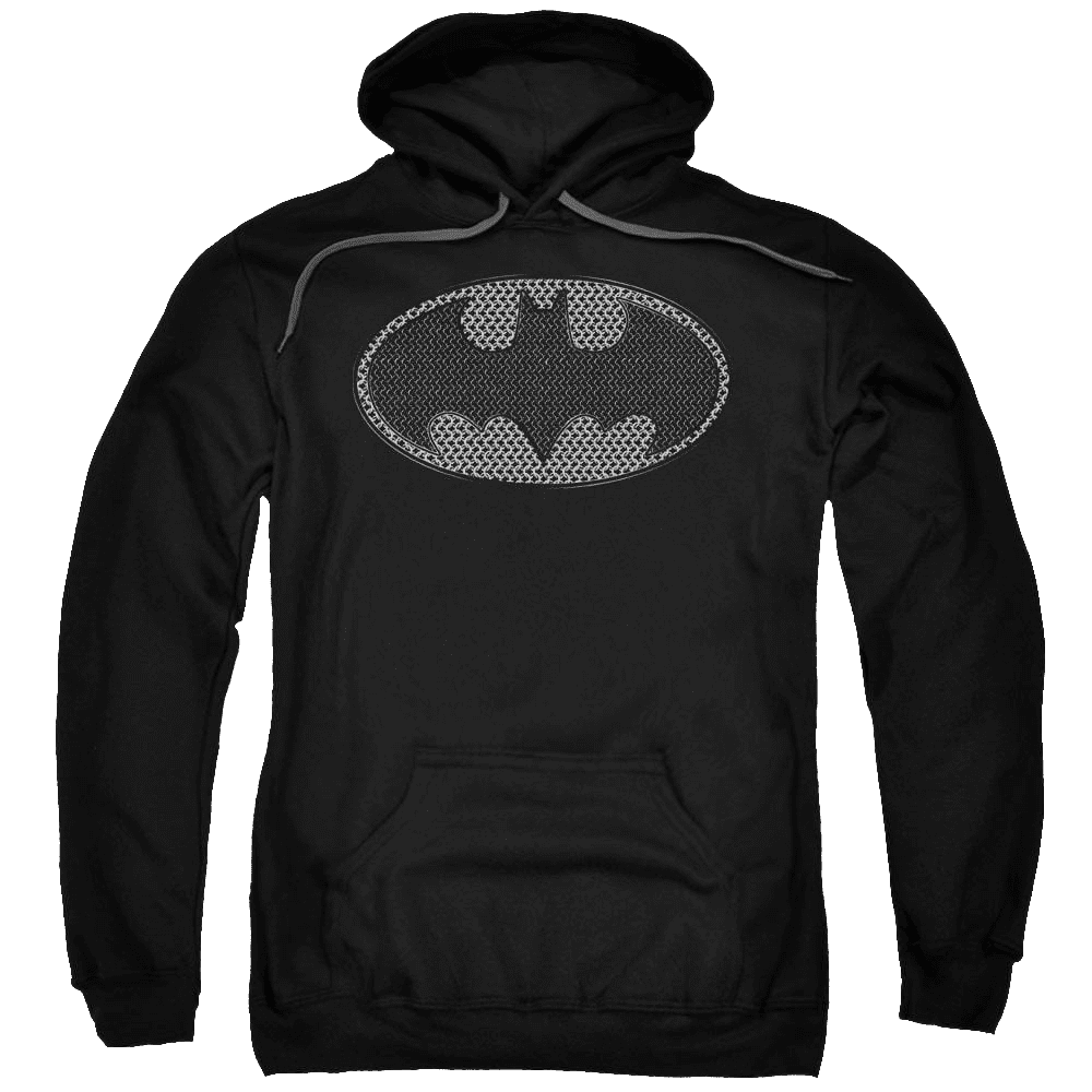 Batman Chainmail Shield – Pullover Hoodie