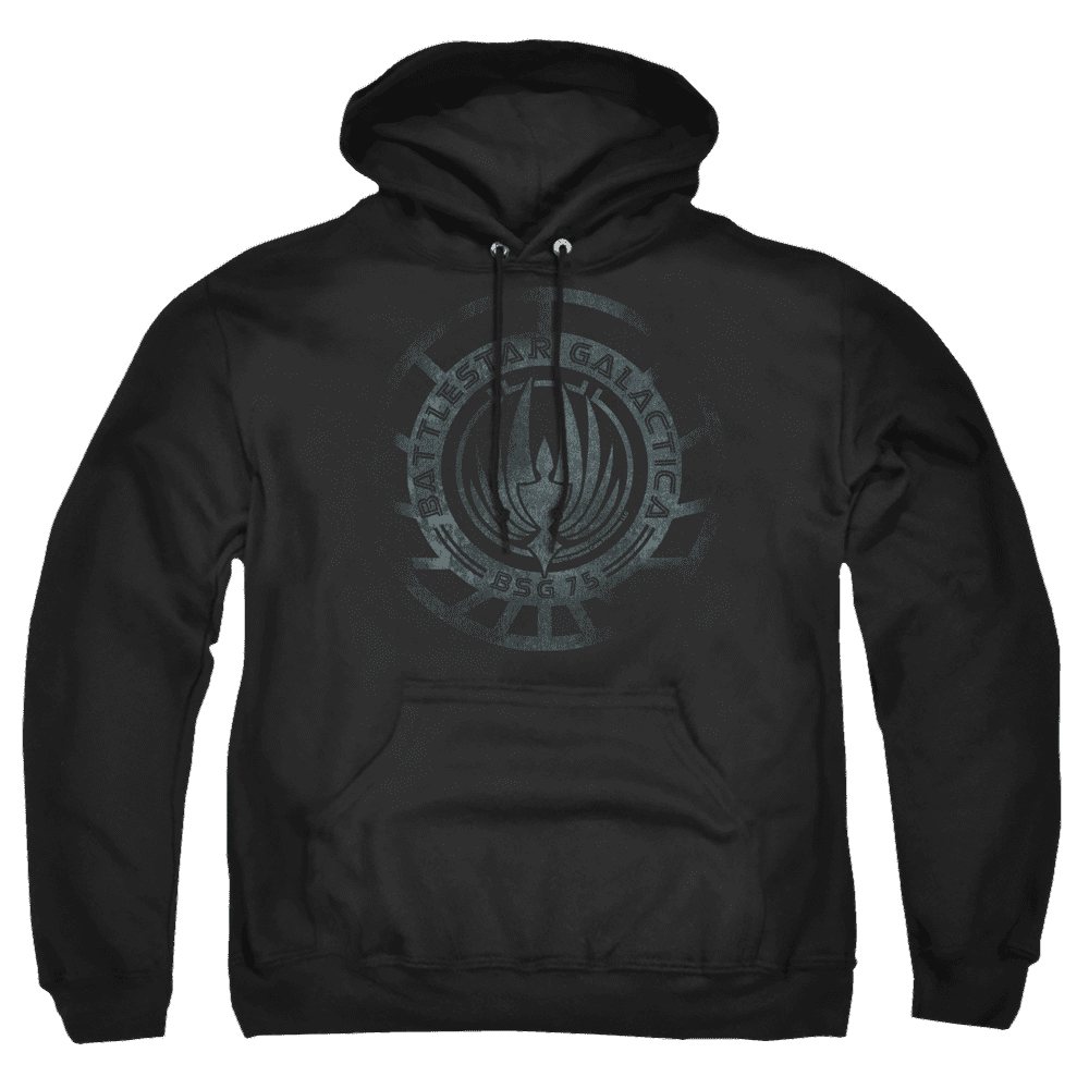 Battlestar Galactica Faded Emblem – Pullover Hoodie