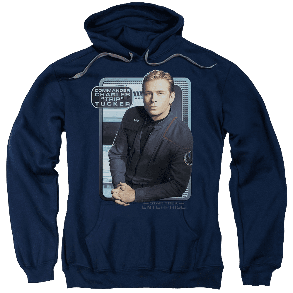 Star Trek Enterprise Trip Tucker – Pullover Hoodie