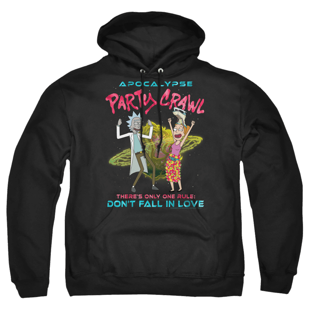 Rick And Morty Apocalypse Party Crawl – Pullover Hoodie