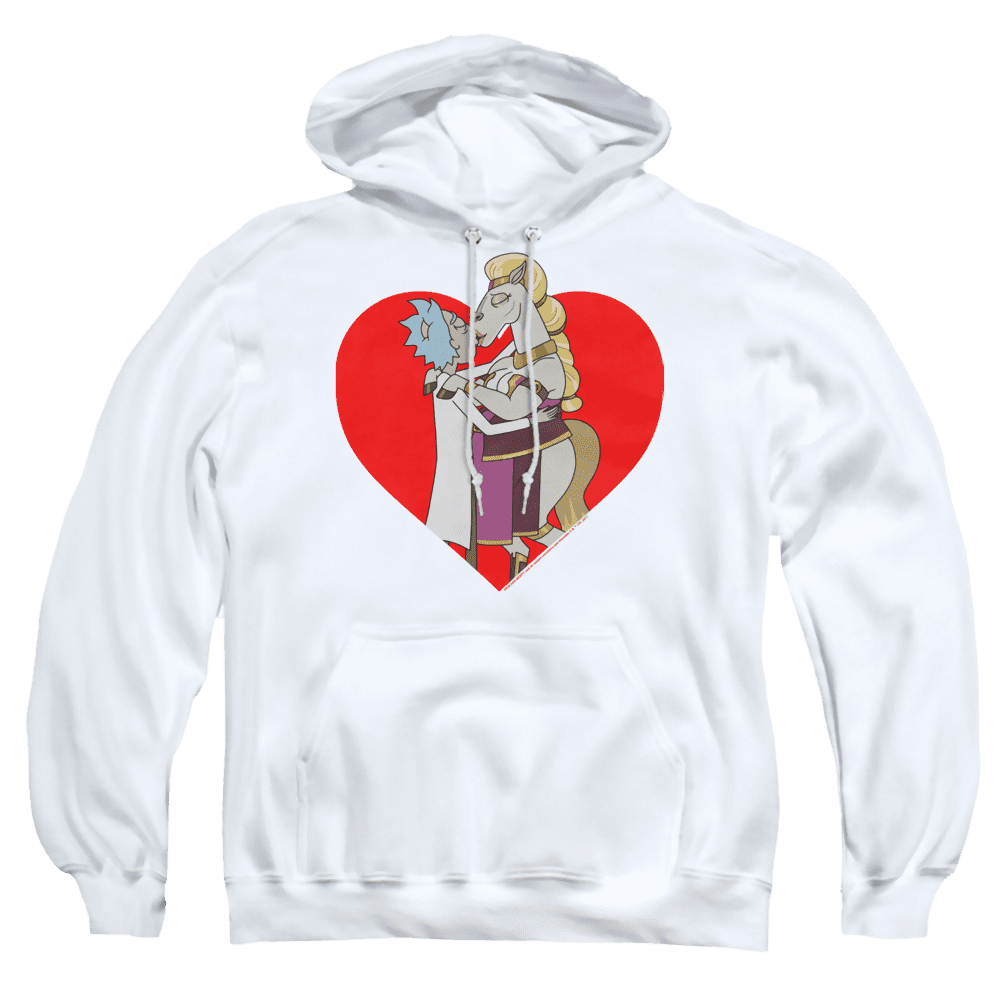 Rick And Morty Rick And Horse Kiss – Pullover Hoodie