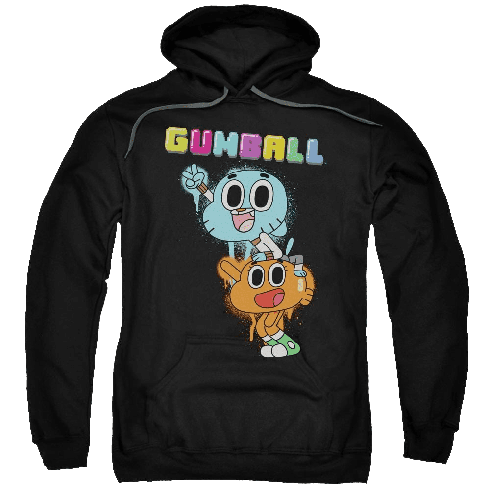 The Amazing World Of Gumball Gumball Spray Pullover Hoodie