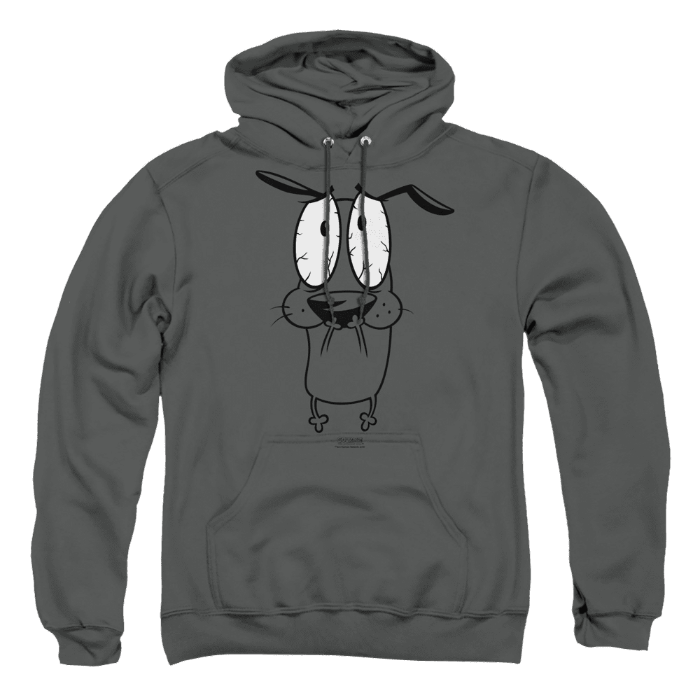 Courage The Cowardly Dog Scared – Pullover Hoodie