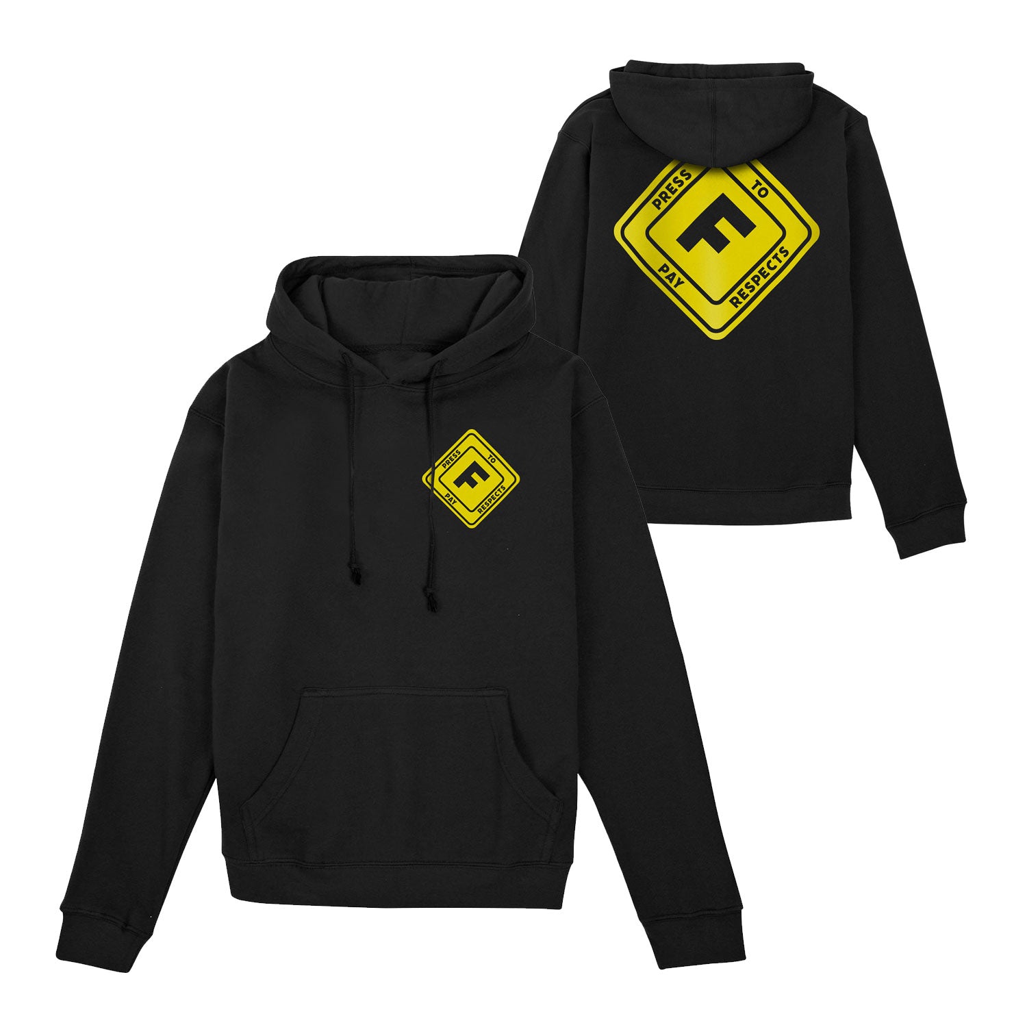 Call Of Duty Press F Black Unisex Hoodie