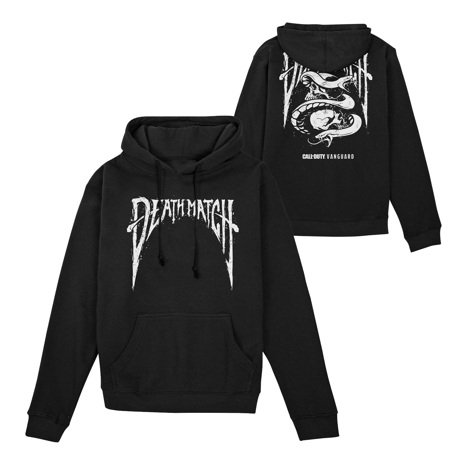 Call Of Duty: Vanguard Deathmatch Black Unisex Hoodie