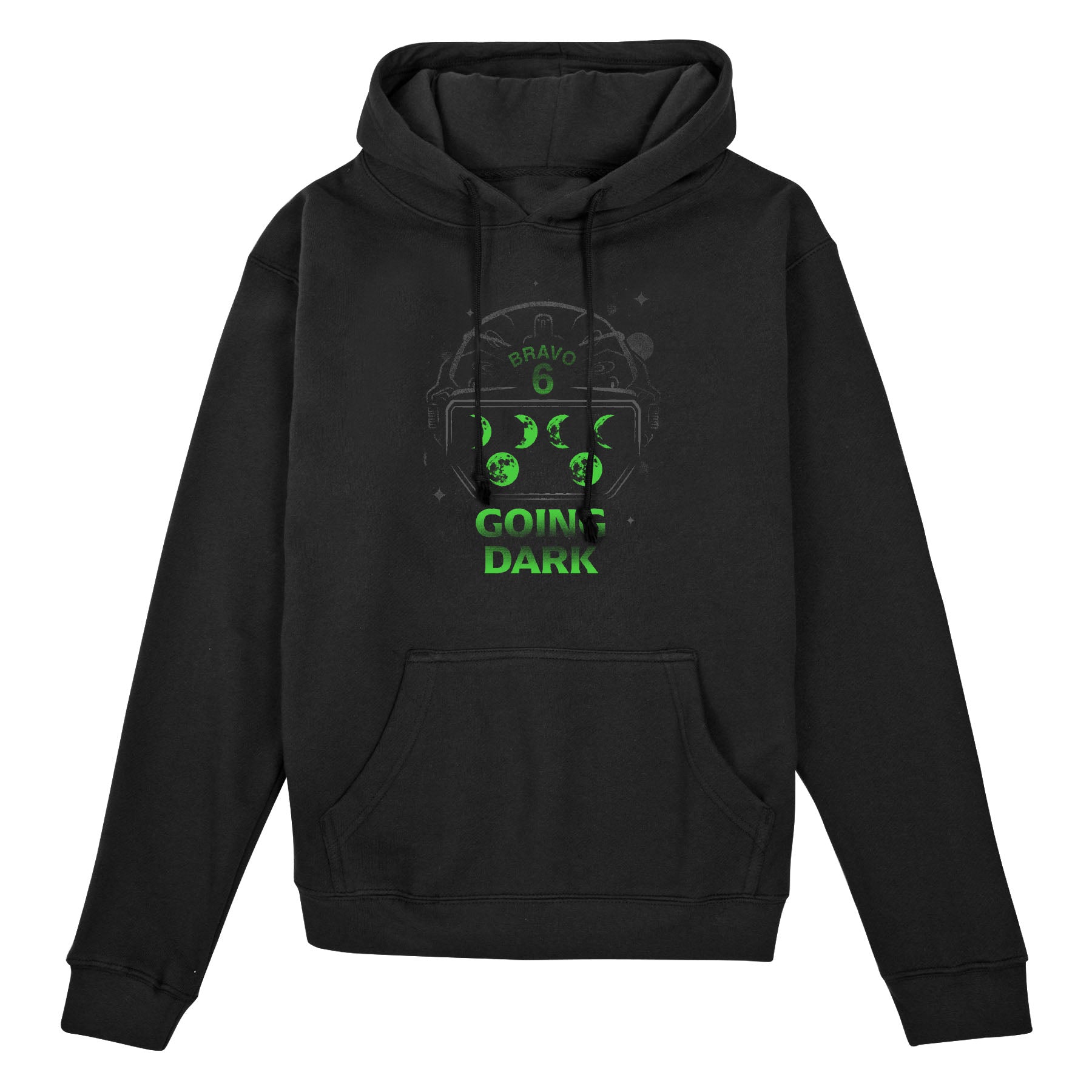 Call Of Duty Bravo 6 Going Dark Black Unisex Hoodie