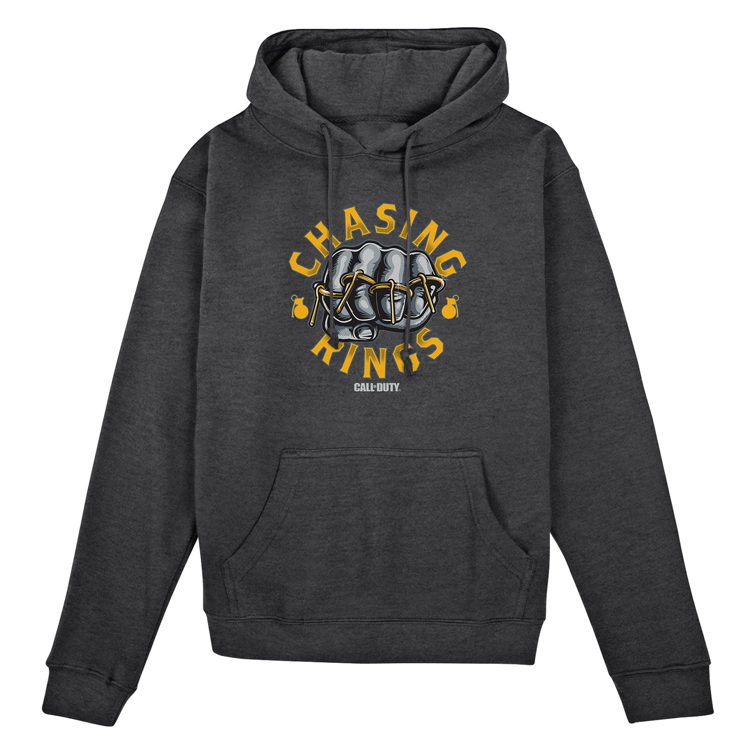 Call Of Duty Chasing Rings Grey Heather Unisex Hoodie