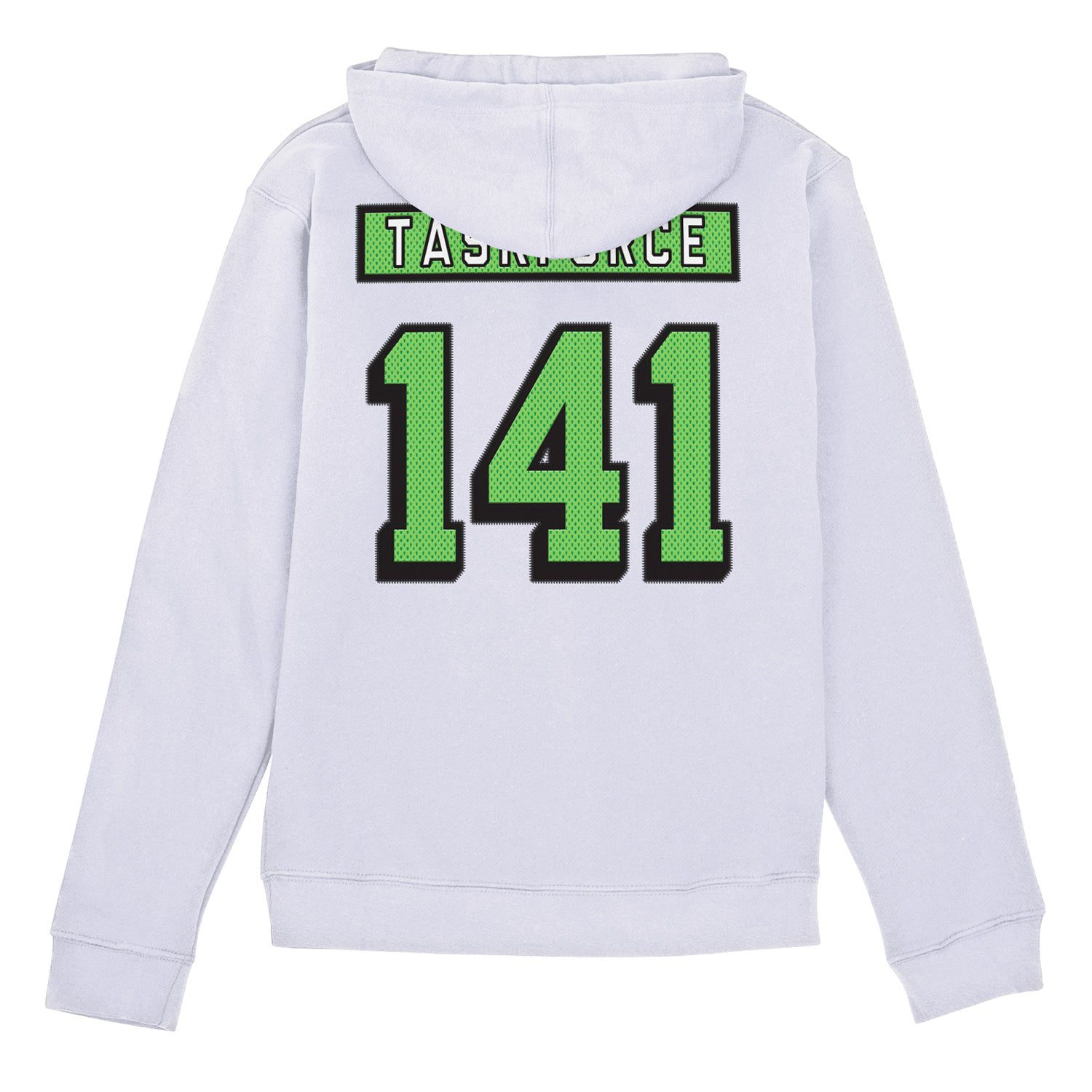 Call Of Duty Hockey Task Force 141 White Unisex Hoodie