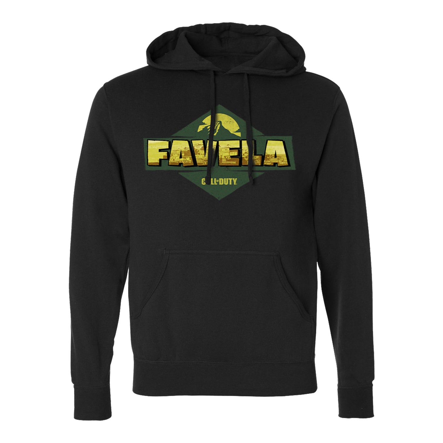 Call Of Duty Favela Black Unisex Hoodie