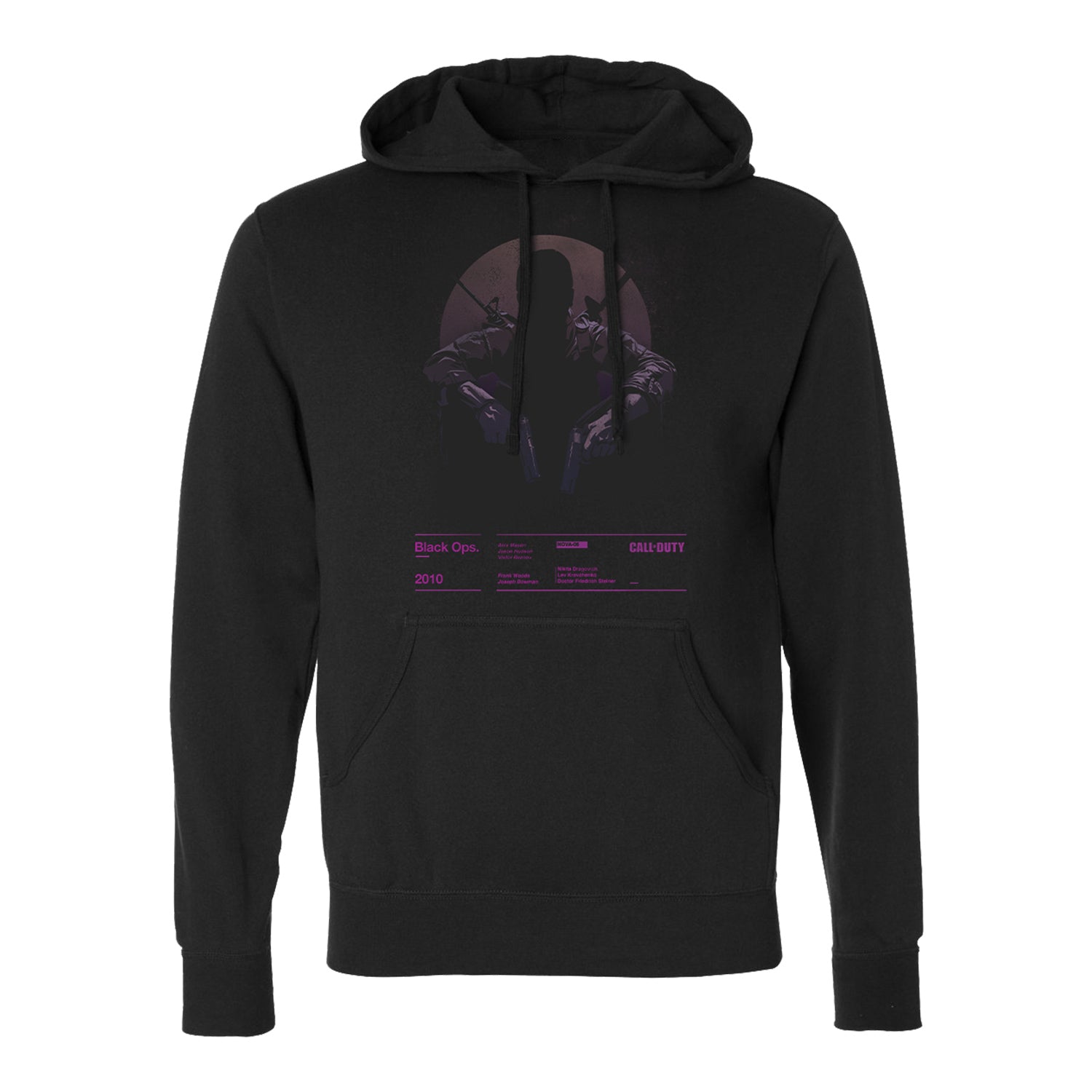 Call Of Duty: Black Ops (2010) Black Unisex Hoodie