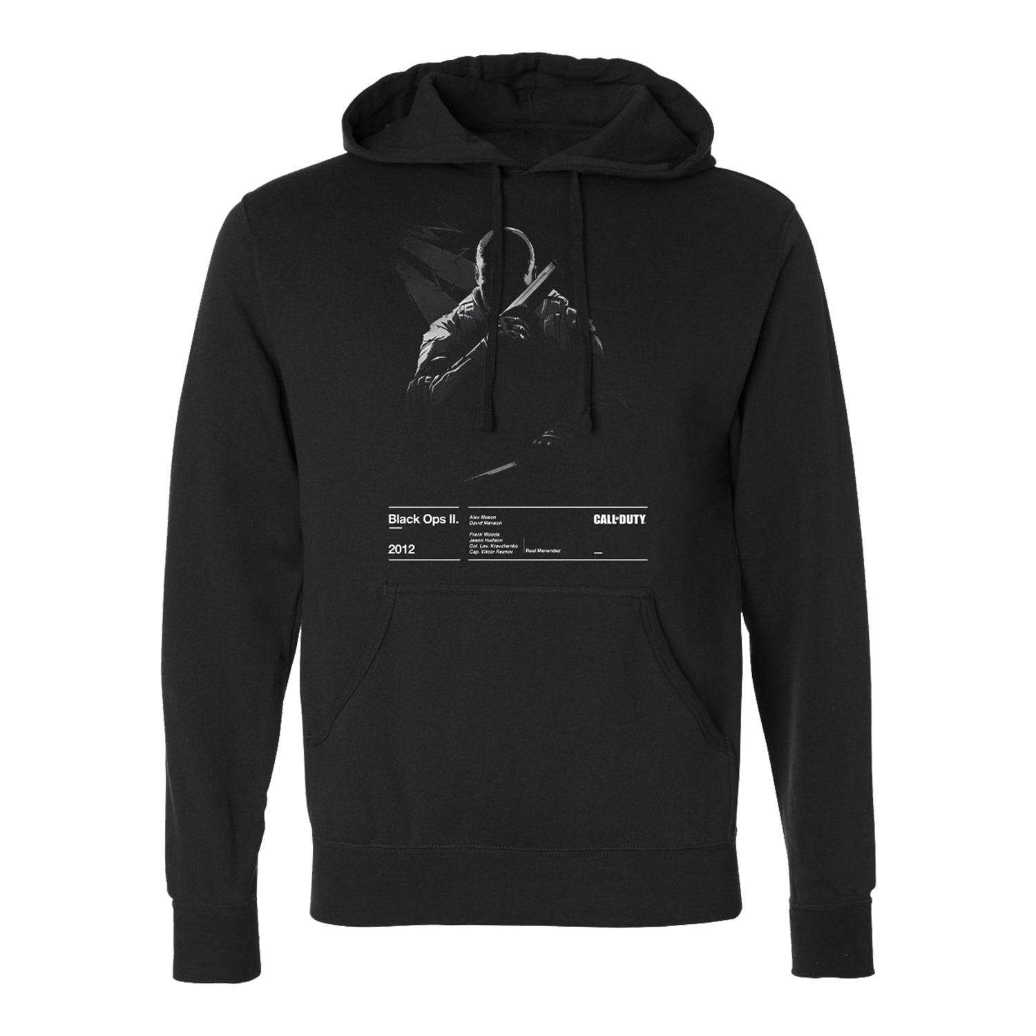 Call Of Duty: Black Ops Ii (2012) Black Unisex Hoodie