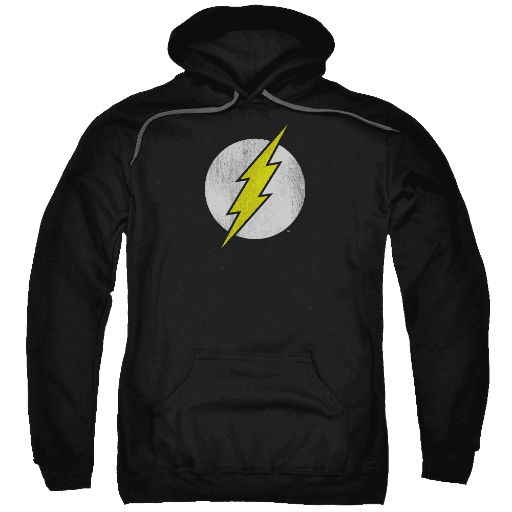 Flash, The Flash Logo Distressed – Pullover Hoodie