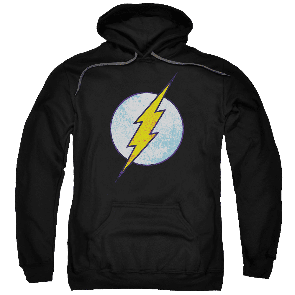 Flash, The Flash Neon Distress Logo – Pullover Hoodie