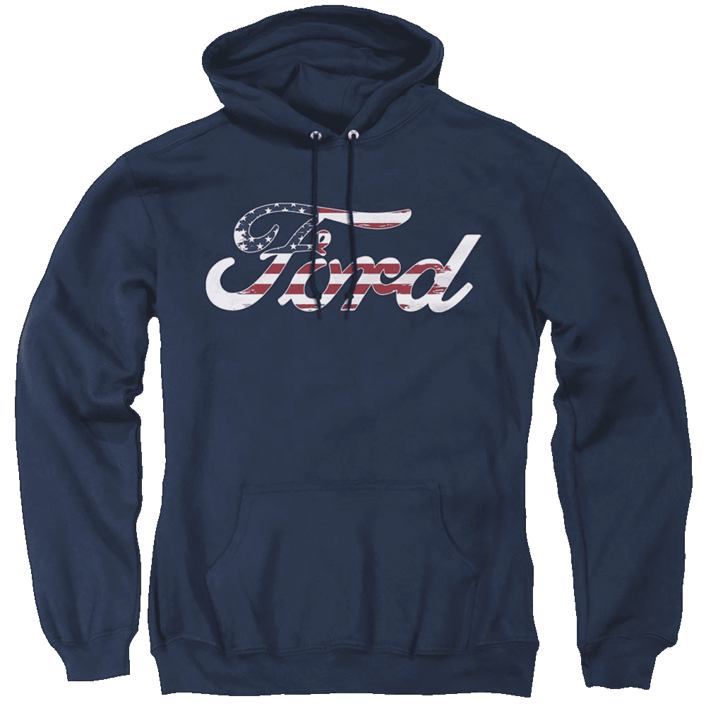 Ford Flag Logo – Pullover Hoodie