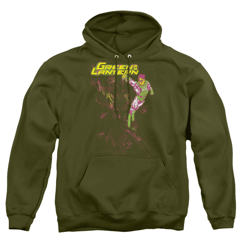 Green Lantern Lantern Spray – Pullover Hoodie