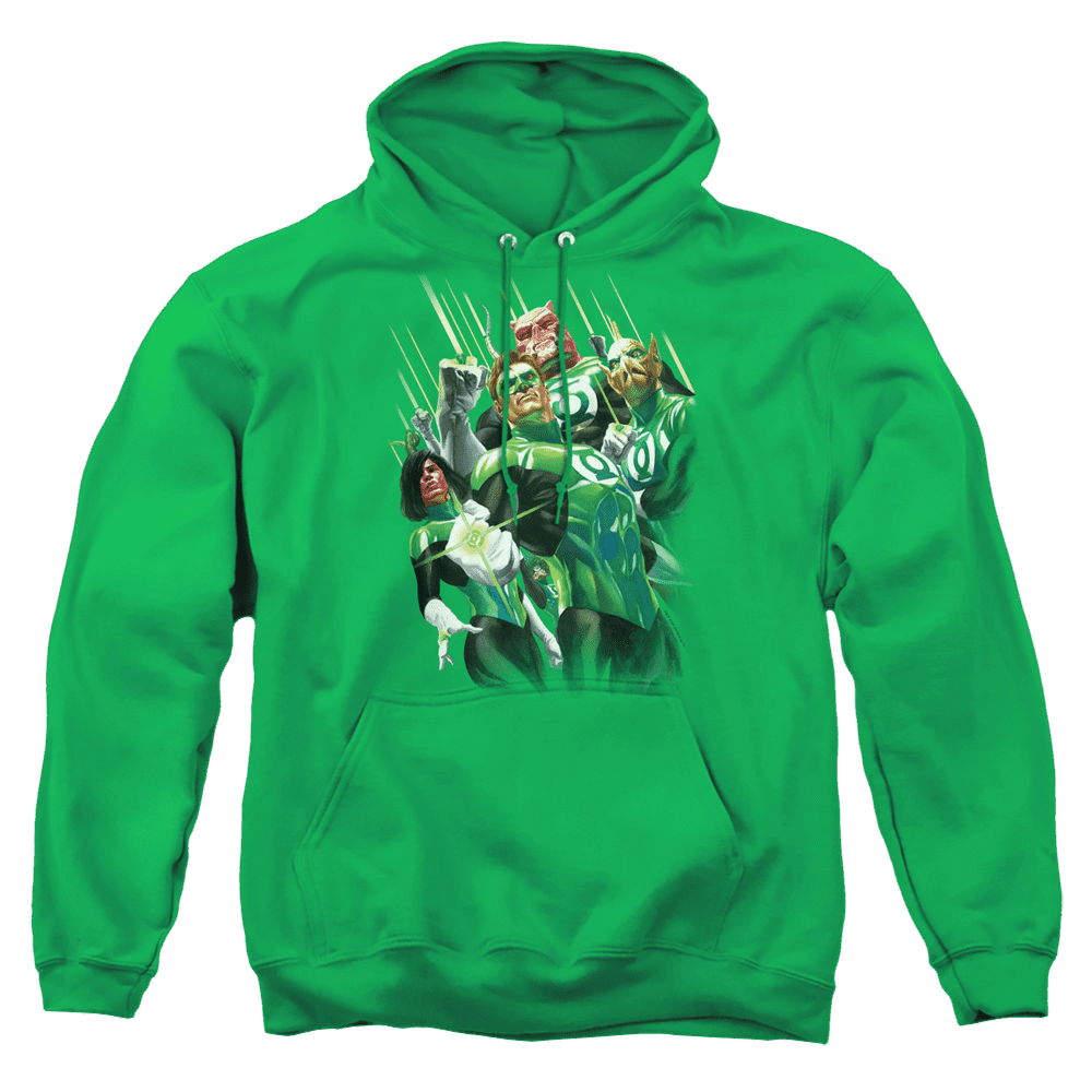 Green Lantern Power Of The Rings – Pullover Hoodie