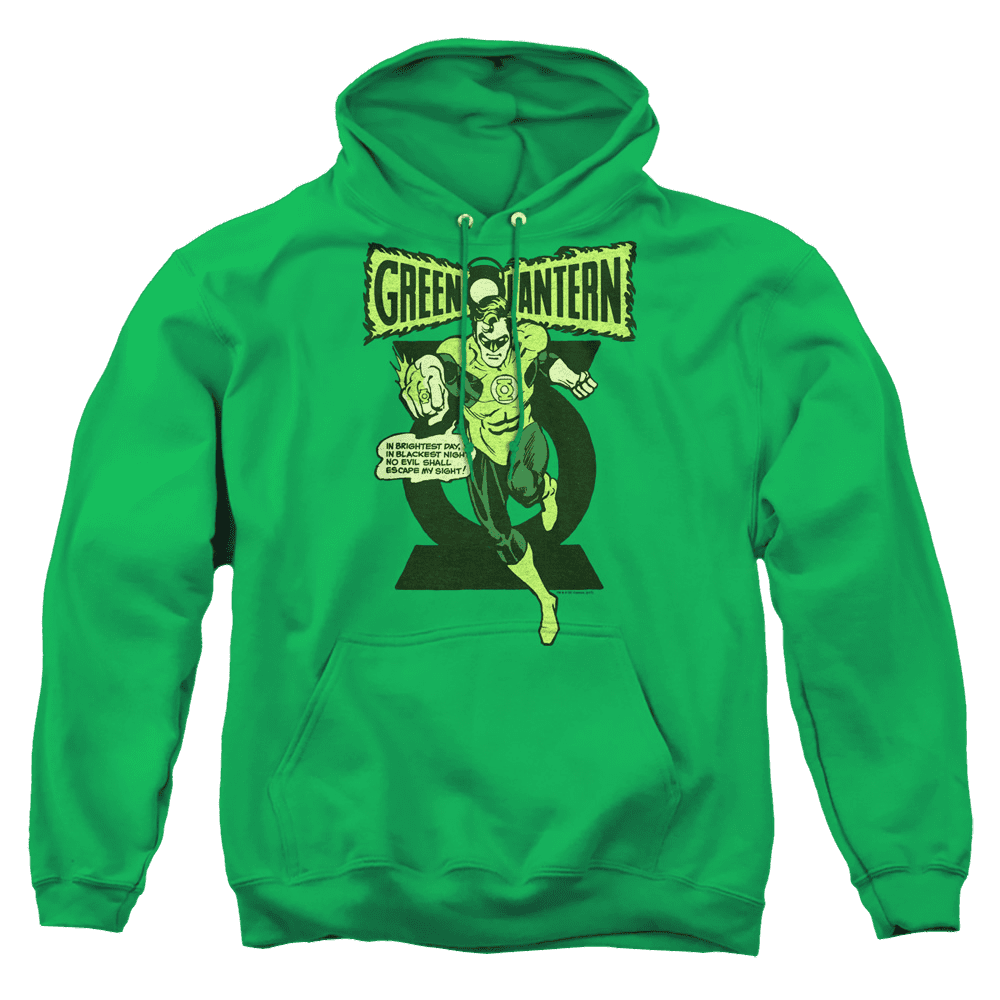 Green Lantern Retro Oath – Pullover Hoodie