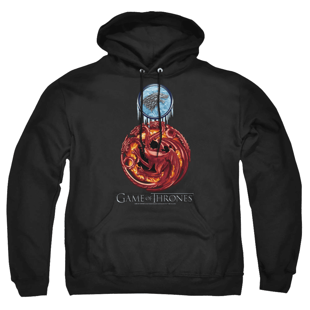 Game Of Thrones Combined Targaryn And Stark – Pullover Hoodie