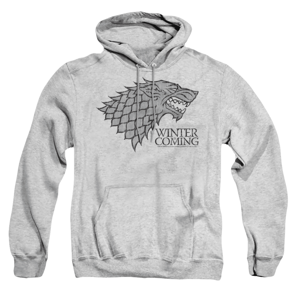 Game Of Thrones Startk Winter Is Coming On Gray – Pullover Hoodie