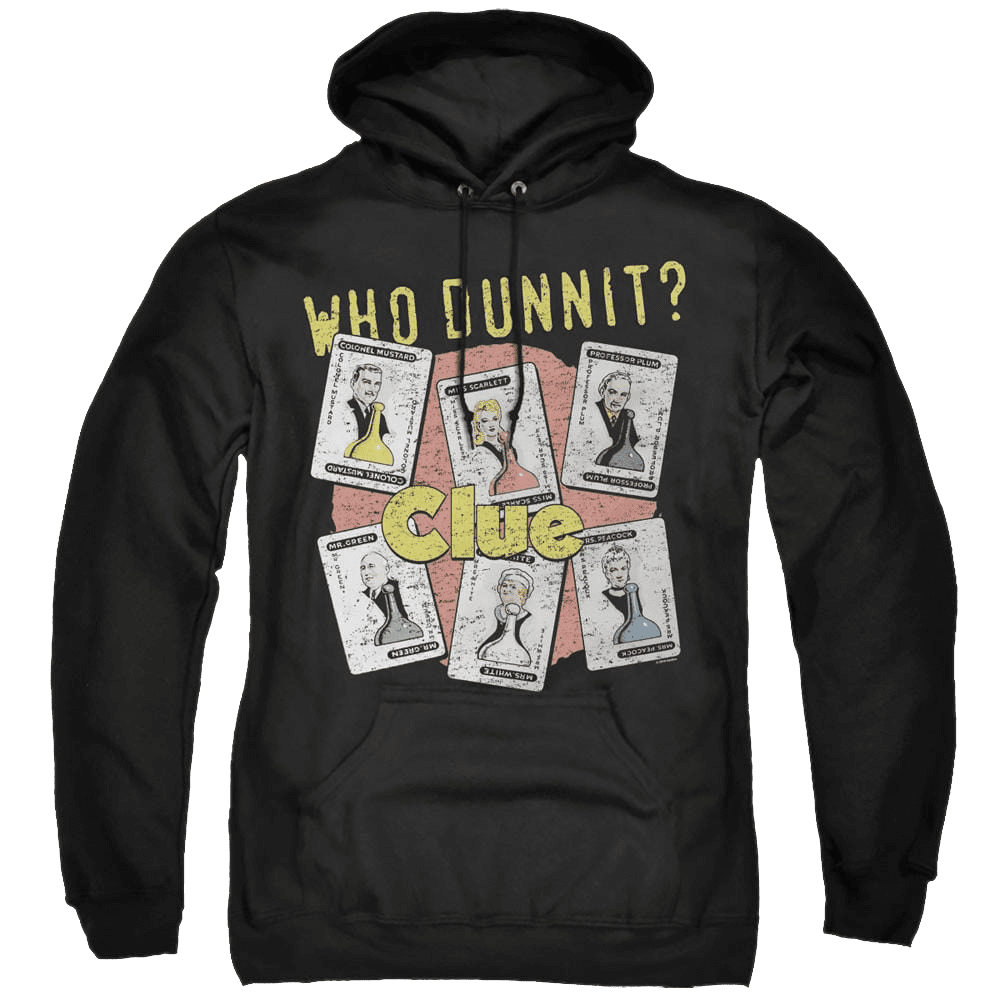 Game Of Clue Who Dunnit – Pullover Hoodie