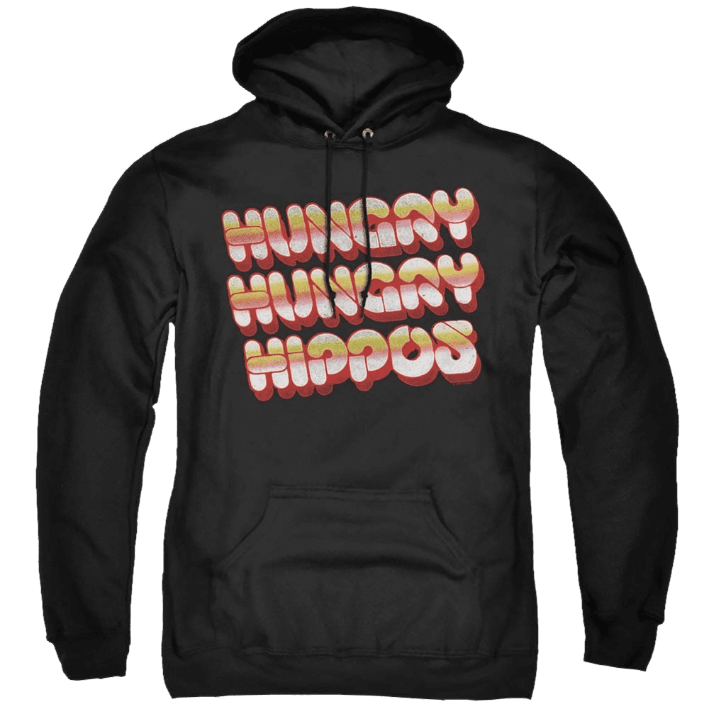 Hungry Hungry Hippos Vintage Logo – Pullover Hoodie