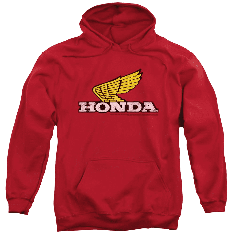 Honda Yellow Wing Logo – Pullover Hoodie