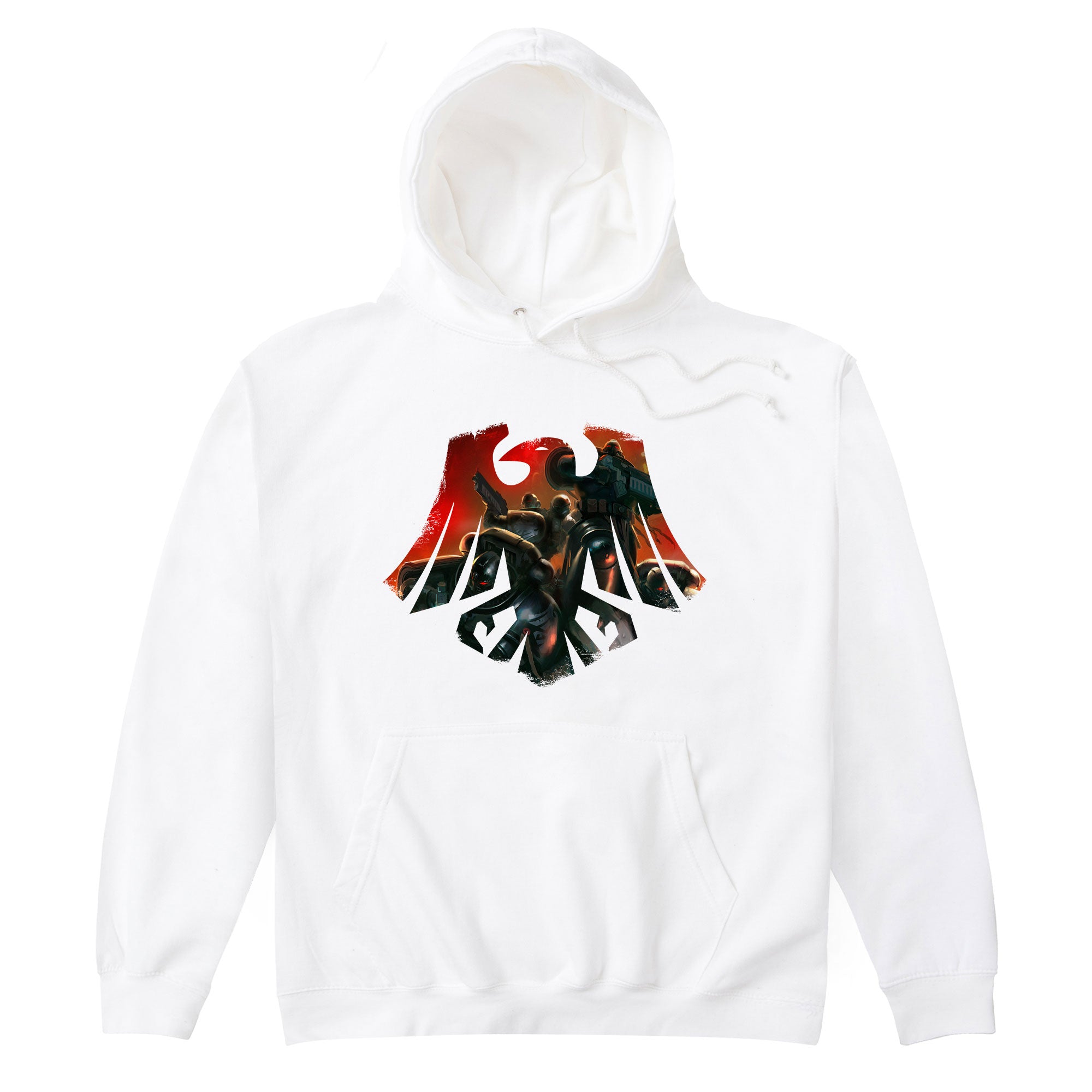 Raven Guard White Unisex Hoodie