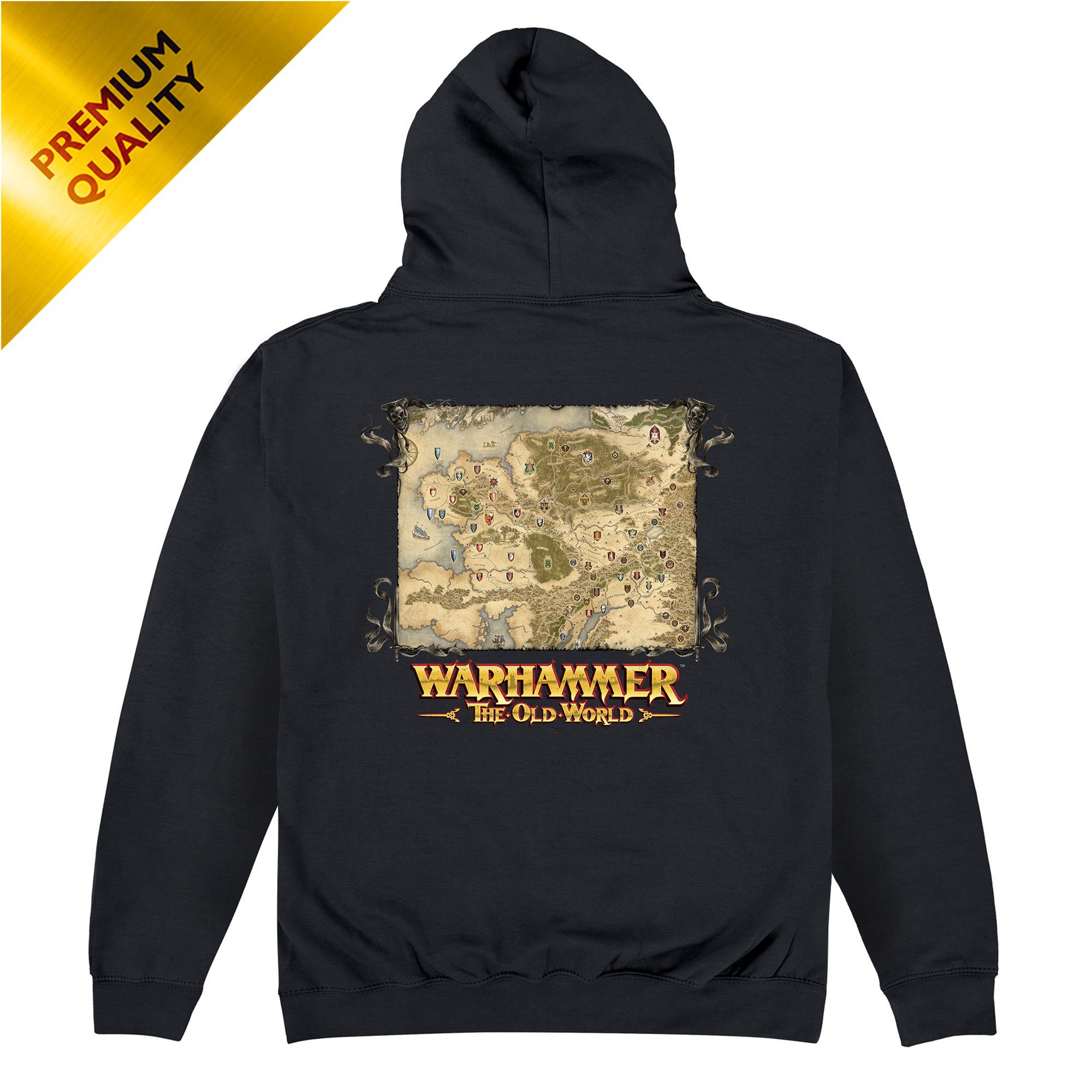 Premium Warhammer The Old World Map Unisex Hoodie