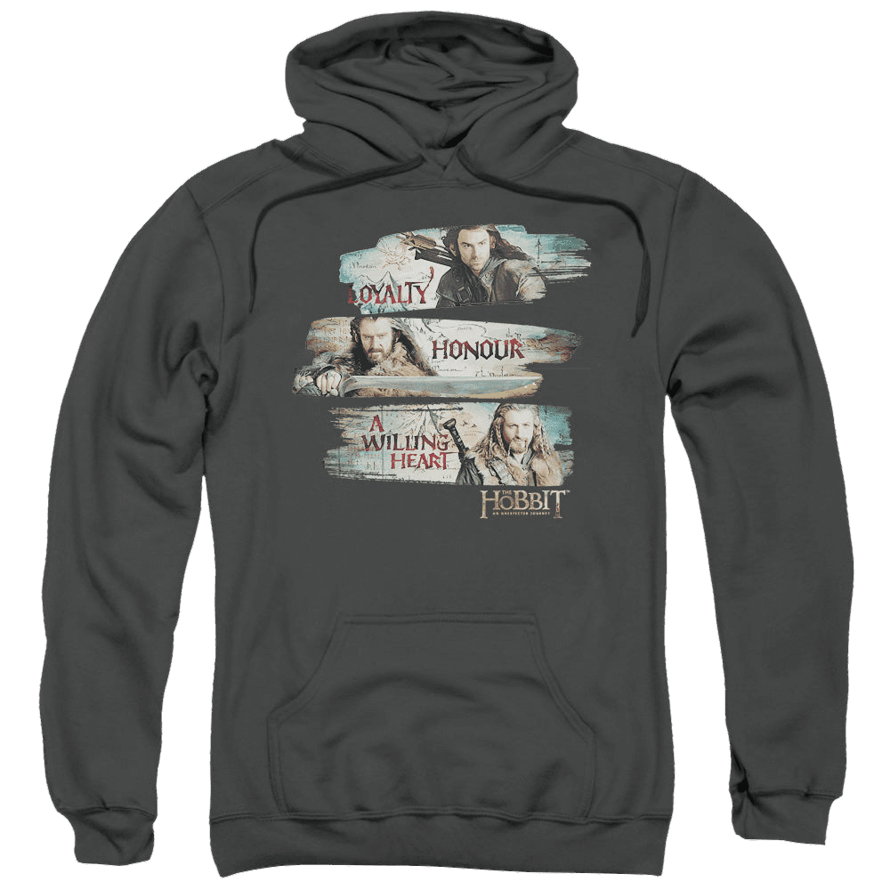 Hobbit Movie Trilogy, The Loyalty And Honour – Pullover Hoodie