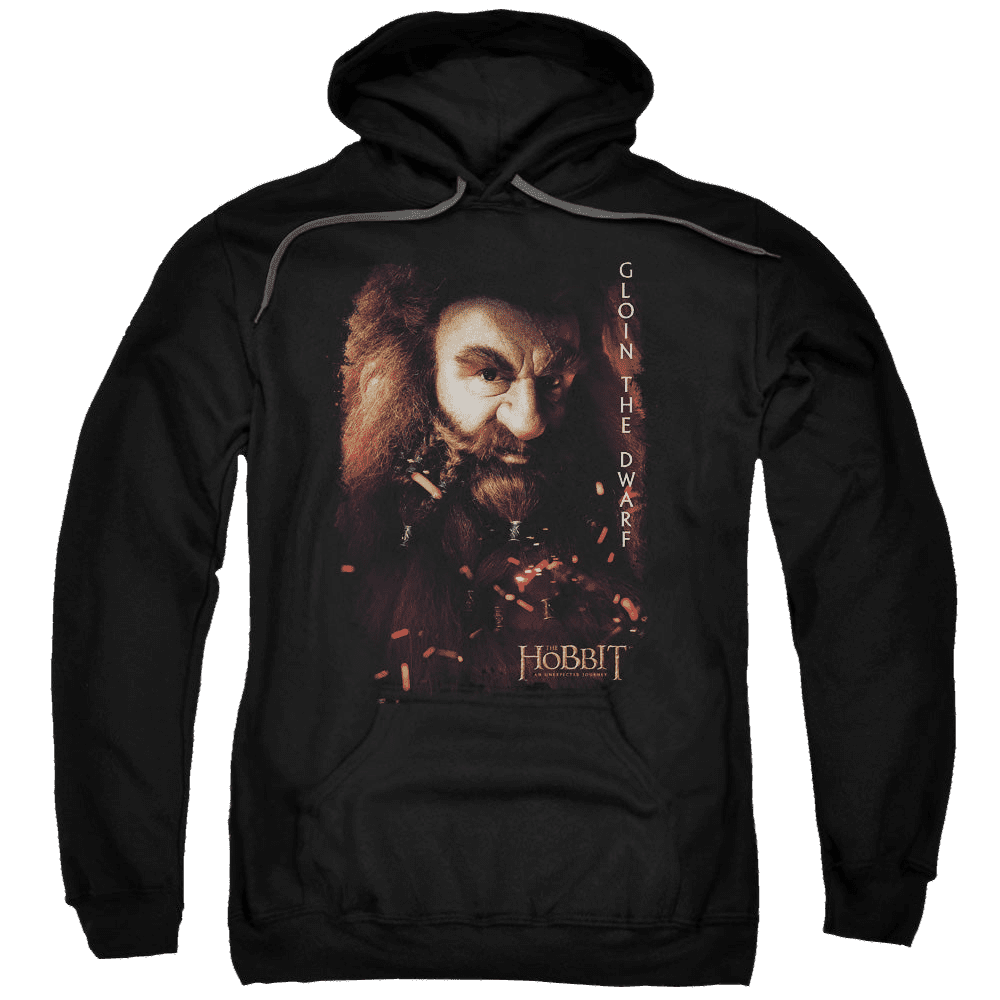 Hobbit Movie Trilogy, The Gloin Poster – Pullover Hoodie