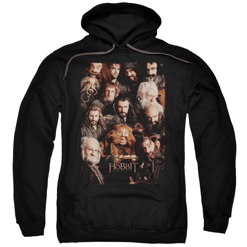 Hobbit Movie Trilogy, The Dwarves Poster – Pullover Hoodie