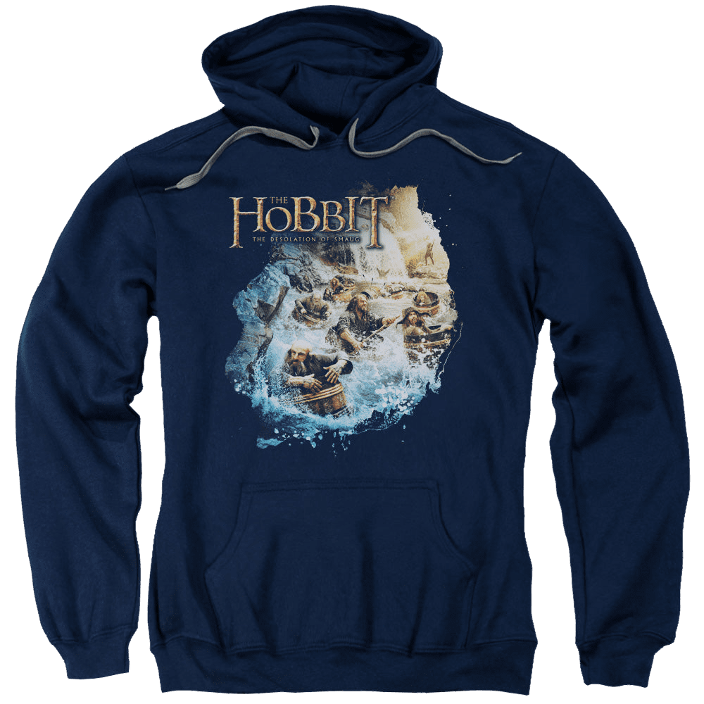 Hobbit Movie Trilogy, The Barreling Down – Pullover Hoodie