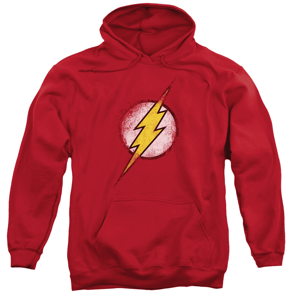 Flash, The Destroyed Flash Logo – Pullover Hoodie