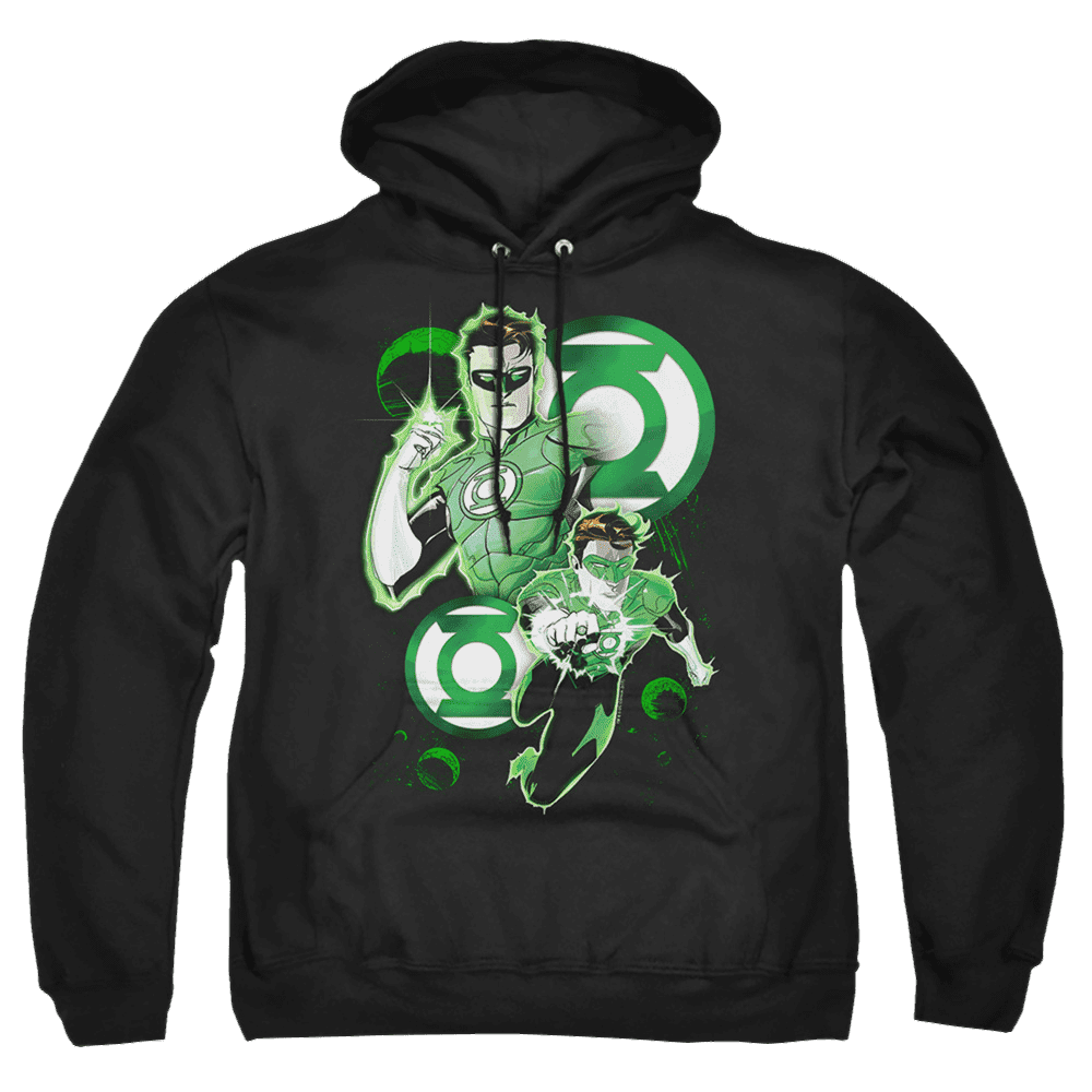 Green Lantern Gl In Action – Pullover Hoodie