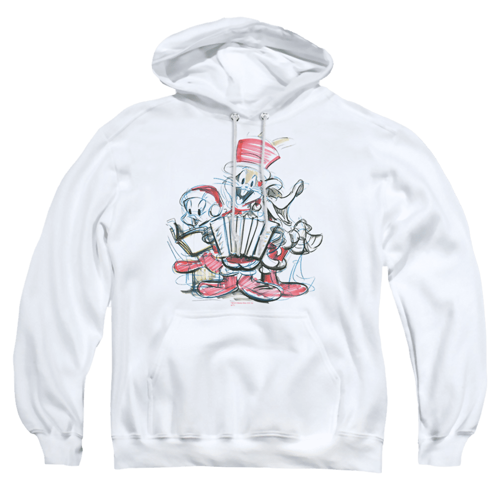 Looney Tunes Holiday Sketch Pullover Hoodie