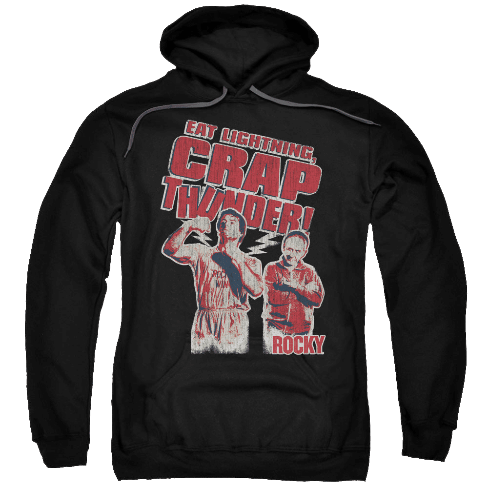 Rocky Eat Lightning – Pullover Hoodie