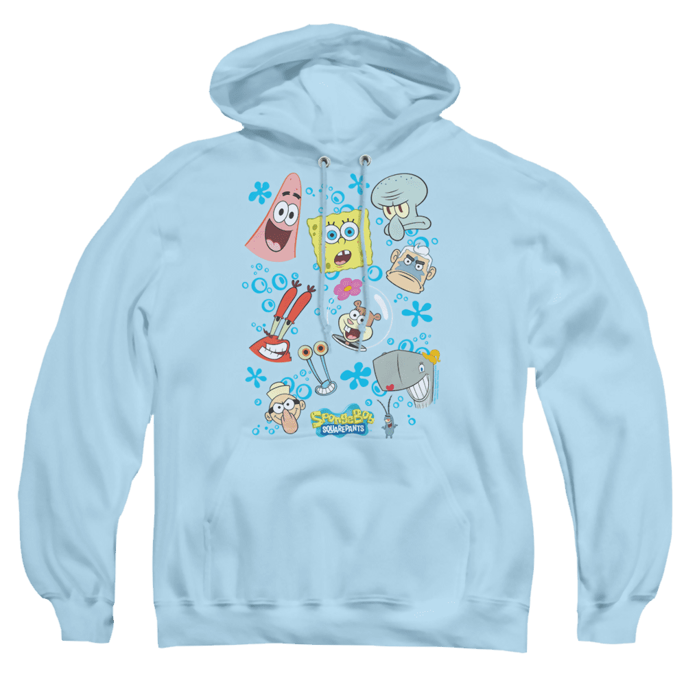 Spongebob Squarepants Character Faces – Pullover Hoodie