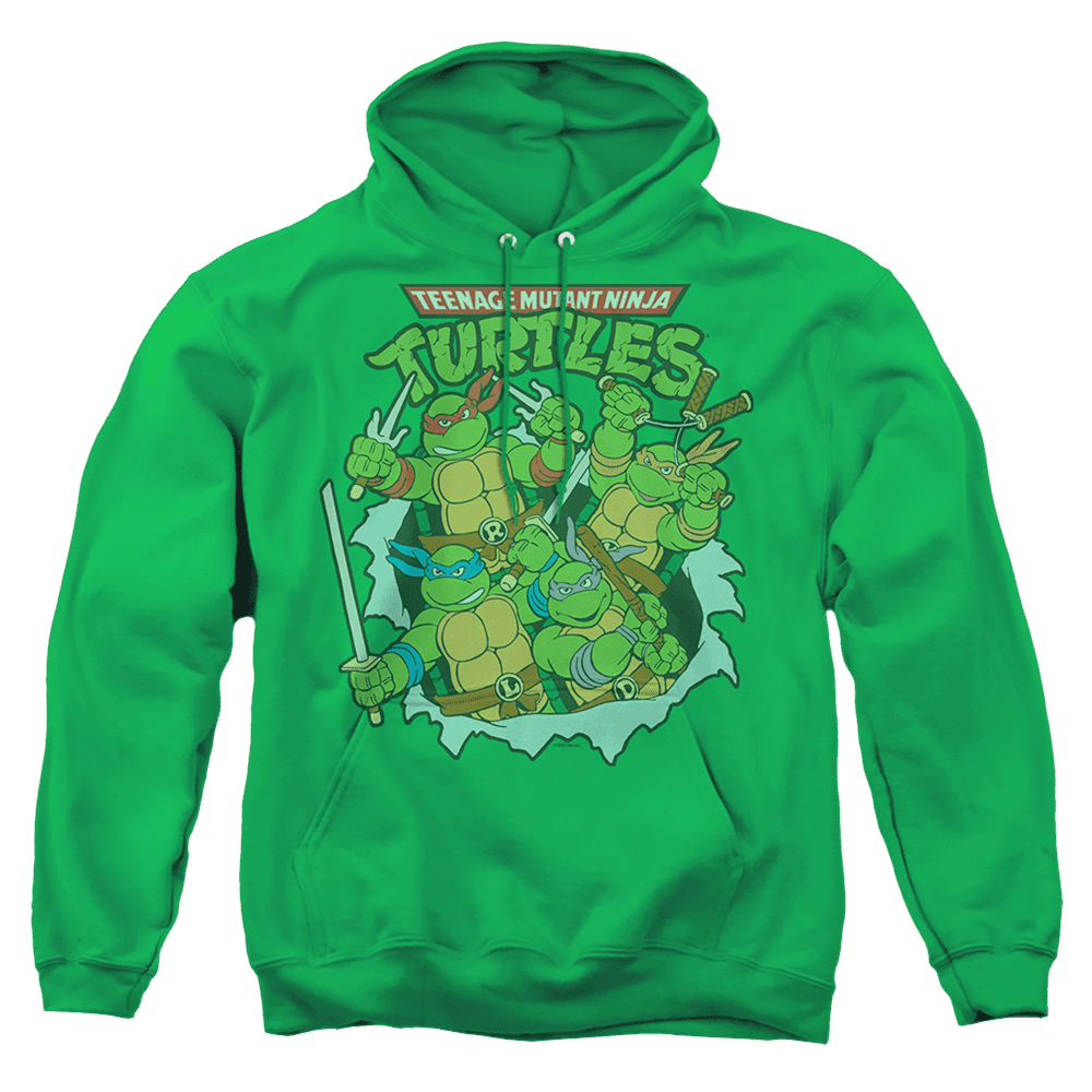 Teenage Mutant Ninja Turtles Retro Group – Pullover Hoodie