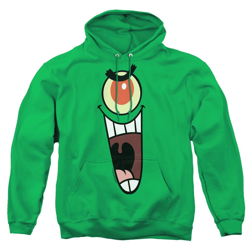 Spongebob Squarepants Plankton Sinister Face – Pullover Hoodie