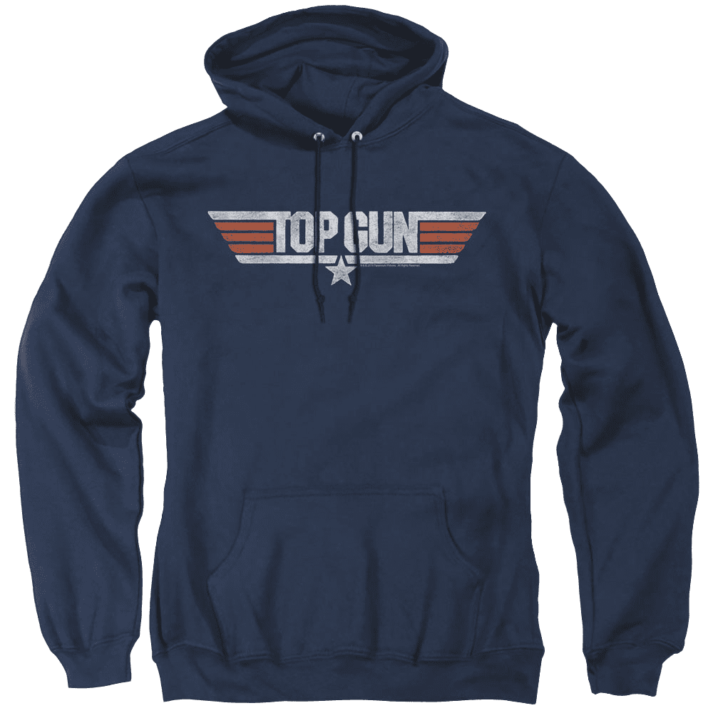 Top Gun Distressed Logo – Pullover Hoodie