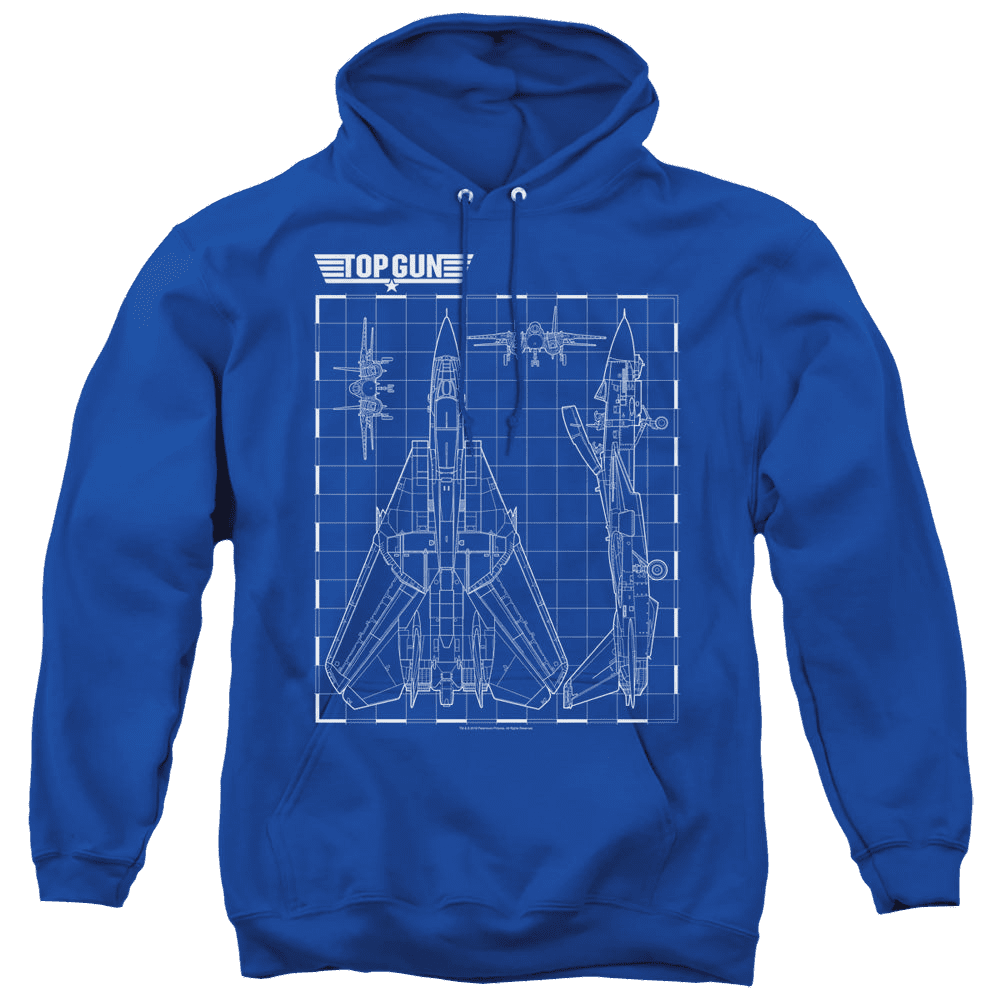 Top Gun Schematic – Pullover Hoodie