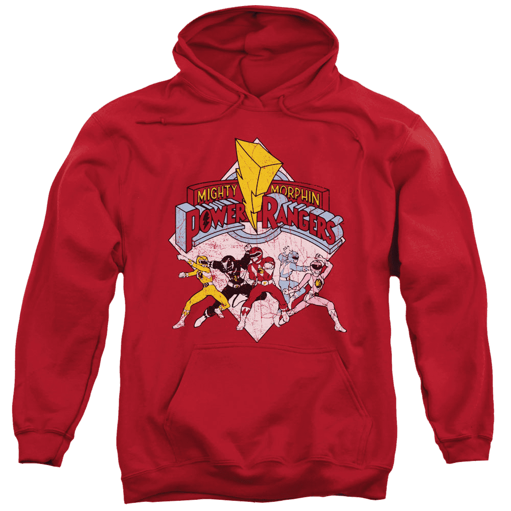 Mighty Morphin Power Rangers Retro Rangers – Pullover Hoodie