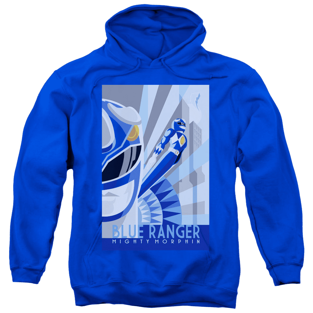 Mighty Morphin Power Rangers Blue Ranger Deco – Pullover Hoodie